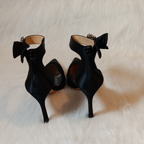 Badgley Mischka Mariel Ankle-Strap Pumps Sz 10 - Picture 5 of 9